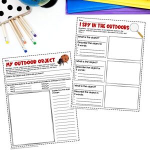 backyard scavenger hunt printables activities