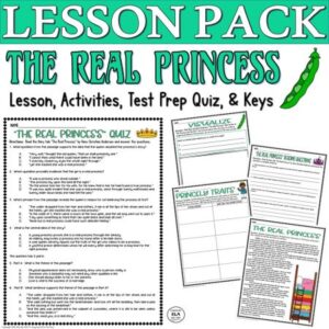 fairy tales lessons the princess and the pea activities