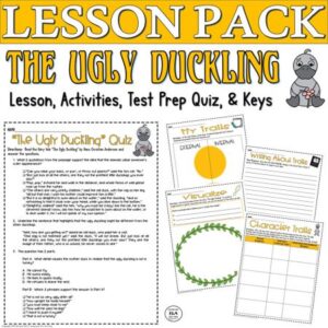 fairy tales lessons the ugly duckling activities