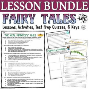 fairy tales lessons unit