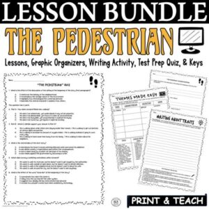 short stories for teaching theme the pedestrian story