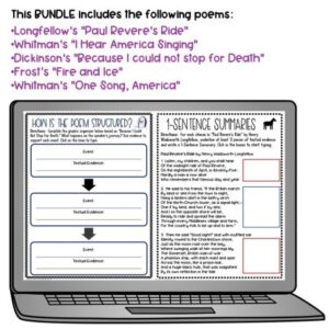 tips for online learning poetry