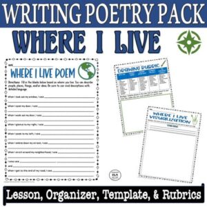 middle school poetry activities writing