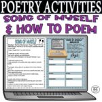 Poem Song of Myself: 3 Engaging Activities - The Integrated Teacher