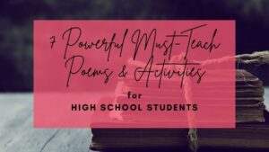 poems for high school