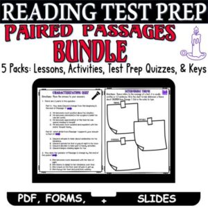 reading strategies for comprehension paired passages