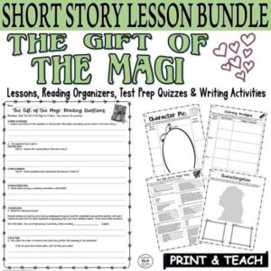 questions for the gift of the magi lessons