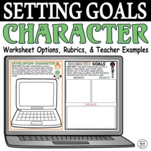 activities about goal setting character