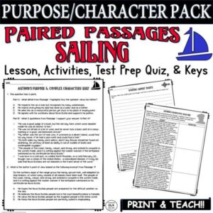 activities for author's purpose