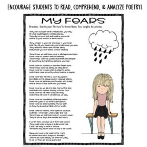 poems for kids with alliteration poetry about fear
