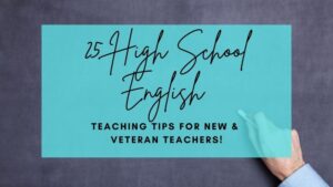 high school english teaching