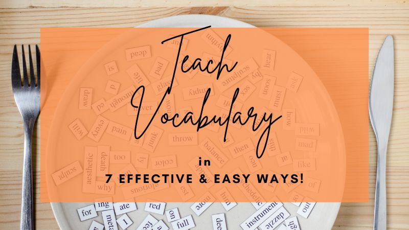 teach vocabulary