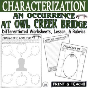 an occurrence at owl bridge characterization