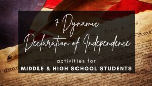 declaration of independence activities