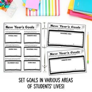 goal setting worksheet printable ideas