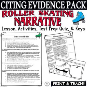 narrative examples reading comprehension