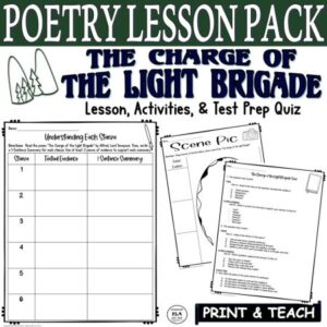 poems about death the charge of the light brigade
