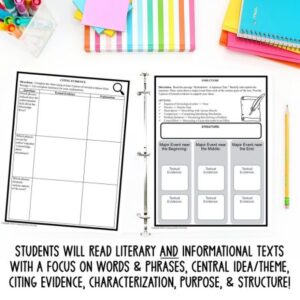 reading and comprehension activities