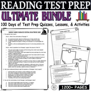 reading and comprehension standardized test prep