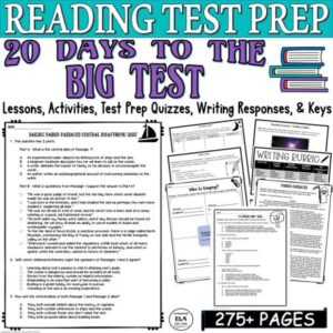 reading and comprehension test prep