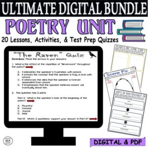 poetry devices sound activities