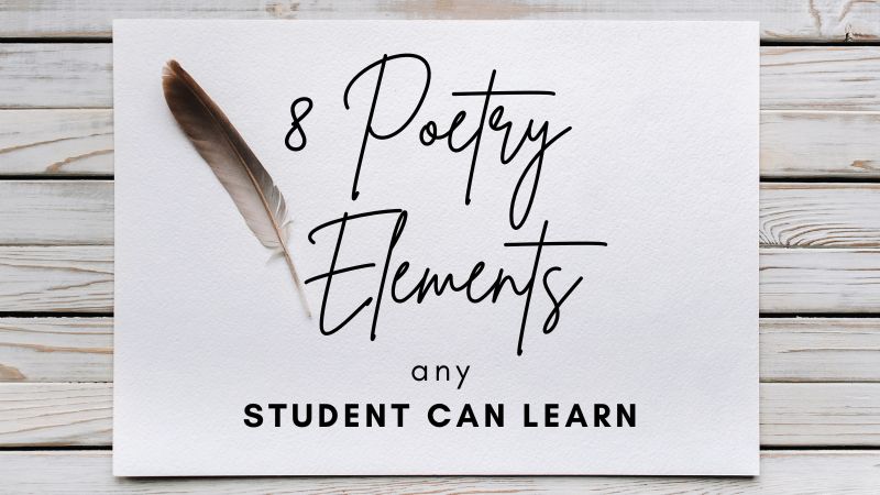 8 Poetry Elements ANY Student Can Learn