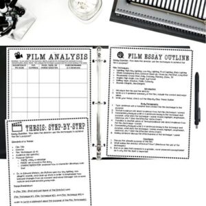 teach movies activities