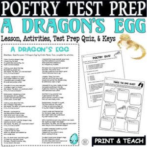 poem about a dragon activities