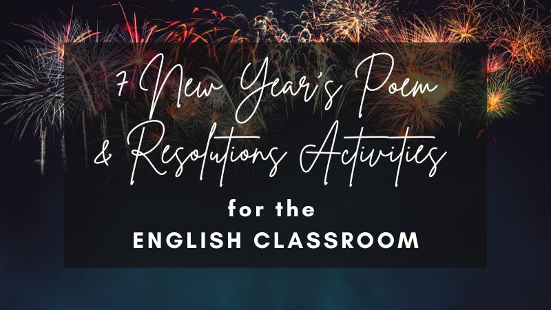 7 New Year’s Poem & Resolutions Activities