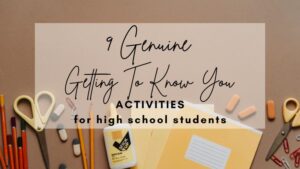 getting to know you activities for students