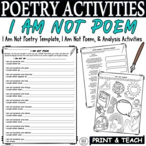 i am poem john clare activities