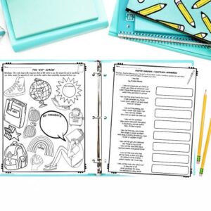 i am poem sample activities