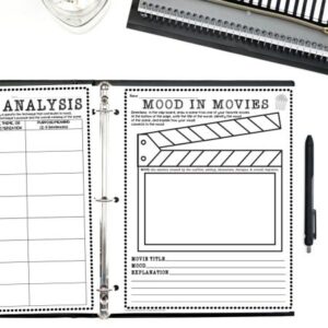 teaching film techniques worksheets mood