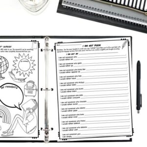 i am poetry format templates