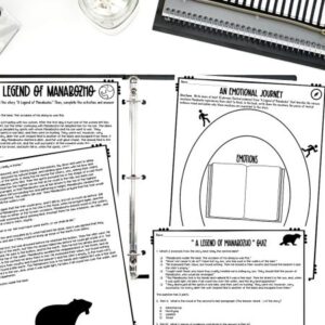 native american stories of creation worksheets